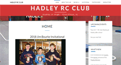Desktop Screenshot of hadleyrcclub.com